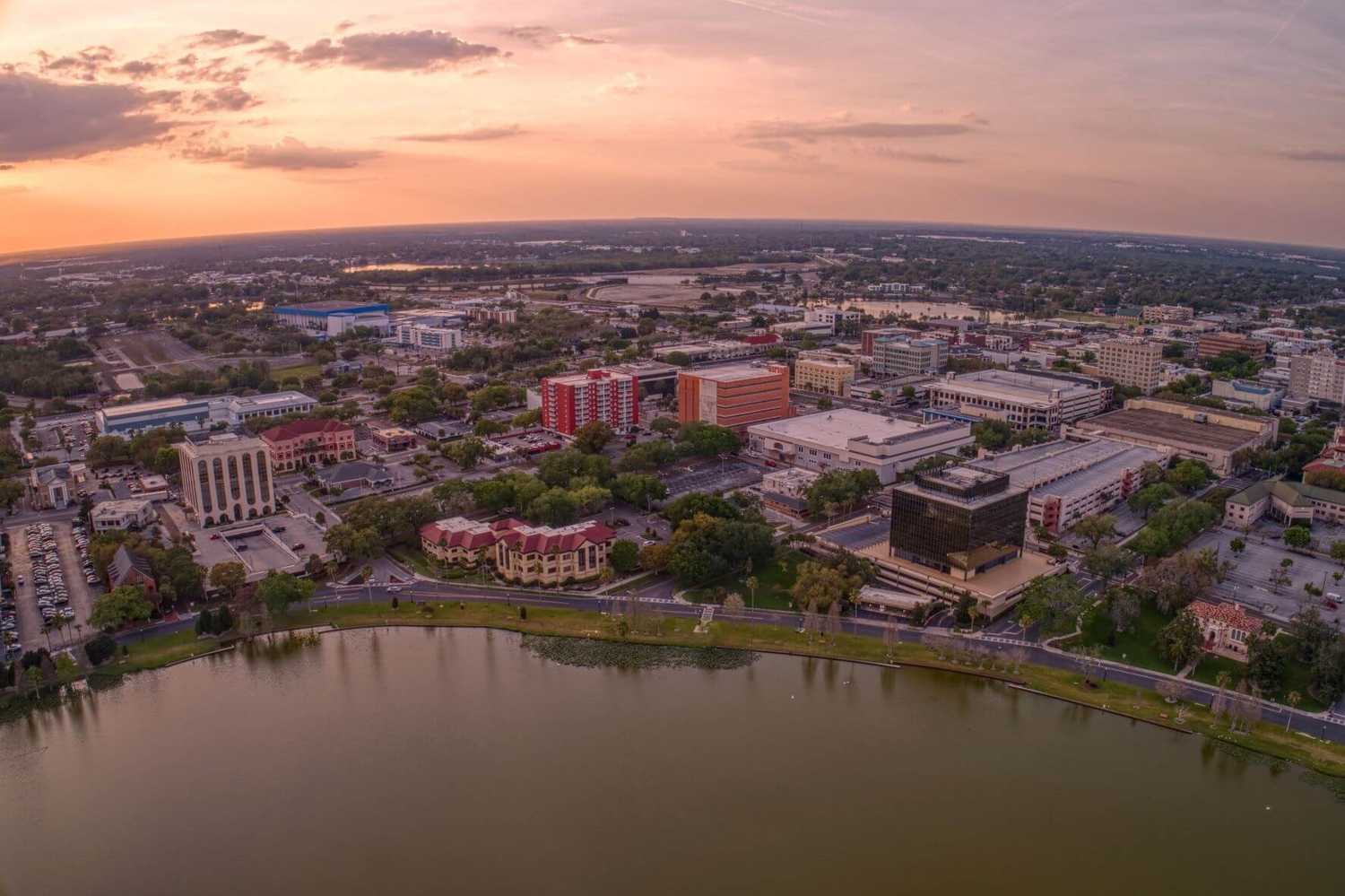 Skyline of City of Lakeland, client who achieved significant savings using CorVel's medical management model